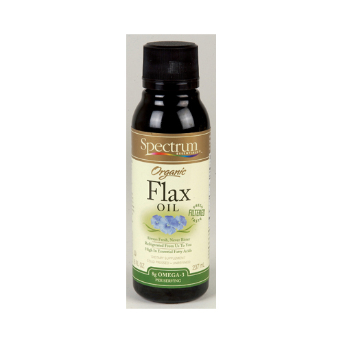 895805 Organic Flax Oil - Case Of 12 - 8 Oz