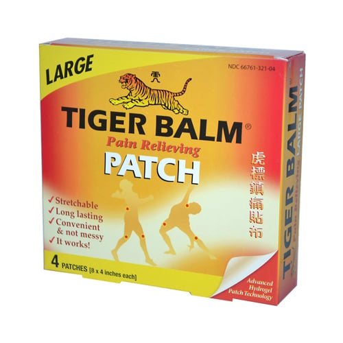 933150 Pain Relieving Large Patches - Case Of 6 - 4 Pack