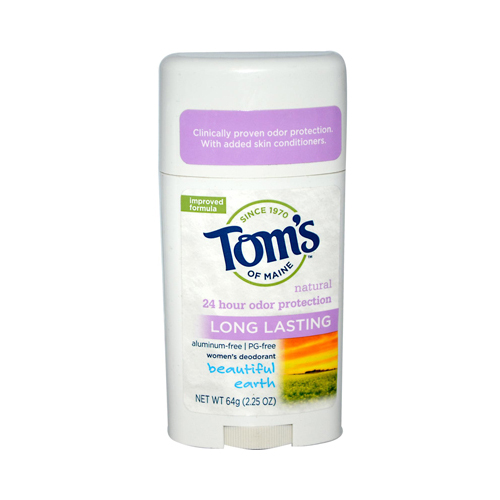 Tom's Of Maine 832204 Tom's Of Maine Natural Women's Deodorant - Beautiful Earth - Case Of 6 - 2.25 Oz