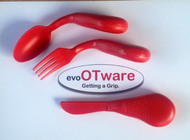 Evopen, Inc. Evot Otware Ergonomic Knife, Fork Spoon Kit