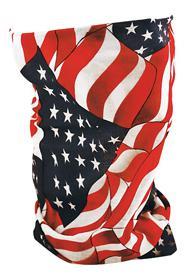 ™, Polyester, Wavy American Flag