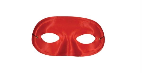 Half Domino Mask Red