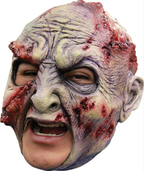 Tb27515 Rotted Chinless Latex Mask