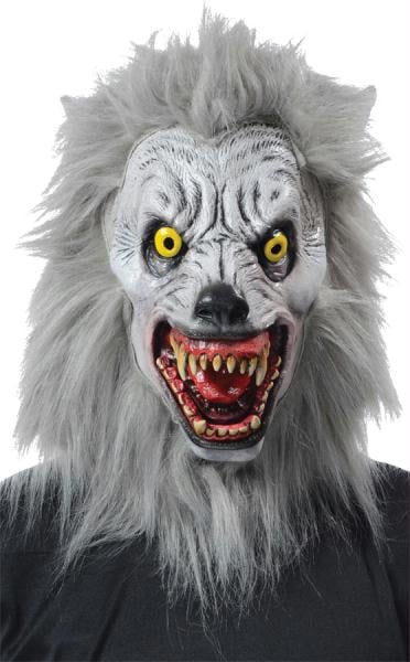 Mr139001 Albino Werewolf Mask Realistic