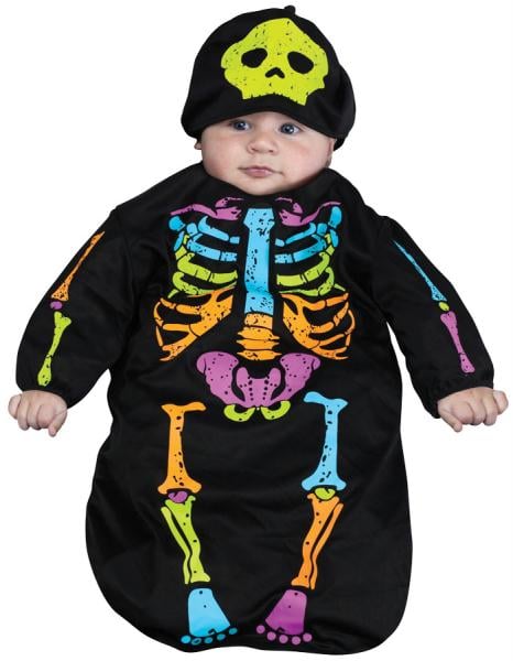 Fw8676 Skelebaby Bunting 0-9 Mo