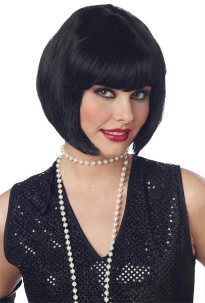 Cc70098 Flapper Black Wig