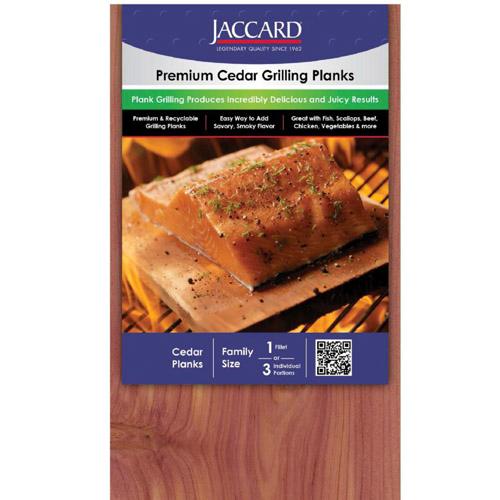 201408 Premium Cedar Grilling Planks - Large, 2 Pack