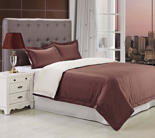 Campbell-300kcdc Impressions 300 Thread Count Campbell Duvet Cover Set, King/california King