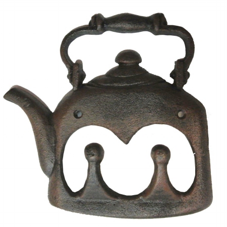 021-52302 Tea Pot Key Hook Cast Iron