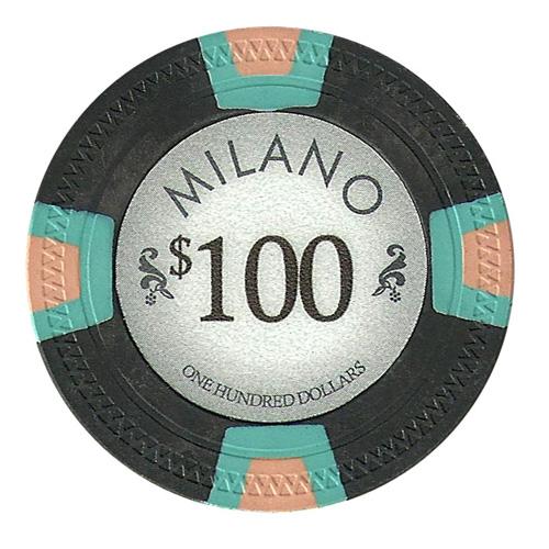 Bry Belly Cpml-$100 25 Roll Of 25 - Milano 10 Gram Clay - $100
