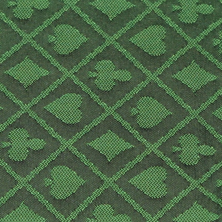 Bry Belly Gclo-453 10 Ft. Section Of Green Two-tone Poker Table Speed Cloth