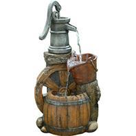 -old Fashion Pump Barrel Fountain Wct688