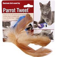 -parrot Tweet Cat Toy- Multi 49468