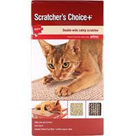 Petlinks Scratcher's Choice Double Wide Catnip Scratcher-2"x10"x18.75"-49506