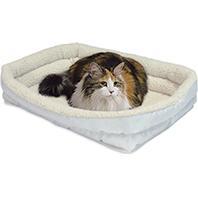 Midwest Container-beds-quiet Time Deluxe Double Bolster Bed- White 24x20 Inch 40324-fs