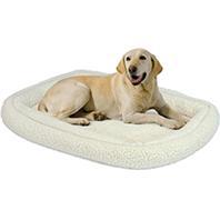 Midwest Container-beds-quiet Time Deluxe Double Bolster Bed- White 30x23 Inch 40330-fs