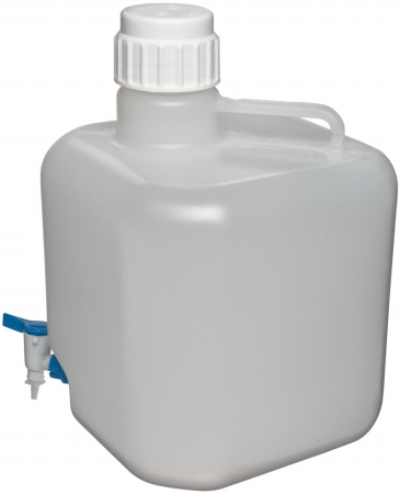 Dynalab Corp 505634-3 Carboy Square With Spigot Pp 20 L