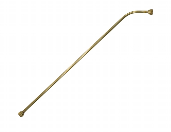 139-6-7704 Curved Brass Extension 24 In.