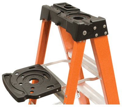 443-lp-2400-00 Pail Shelf Ladder Accessory Self Closing