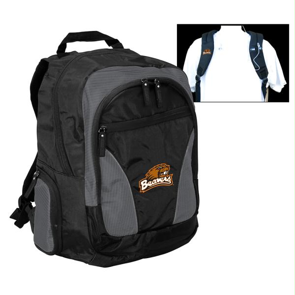 UPC 806293000426 product image for Logo Chair LCC-195-362 Oregon State Beavers NCAA 2 Strap Laptop Carrying Backpac | upcitemdb.com