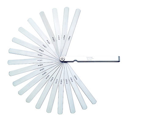 504-950-251 Thickness Gage Set With 26 Leaves