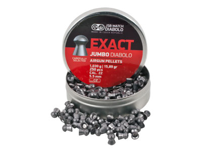 UPC 894421300050 product image for JSB PY-P-1153 JSB Match Exact Jumbo Diabolo Pellets .22 Cal 15.89 Grains Domed 2 | upcitemdb.com