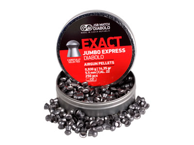 UPC 894421300081 product image for JSB PY-P-585 JSB Diablo Exact Jumbo Express .22 Cal 14.3 Grains Domed 250ct | upcitemdb.com