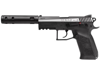 UPC 819024011783 product image for ASG PY-3459 ASG CZ 75 P-07 Duty Dual-Tone CO2 BB Pistol Kit | upcitemdb.com