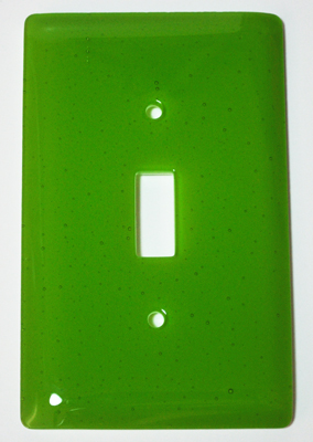 Wp1018-1gs Spring Green Transparent 1 Gang Switch