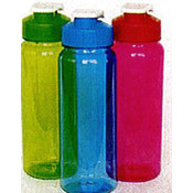 1171667 Flip Top Plastic Water Bottle - 21 Oz Case Of 36