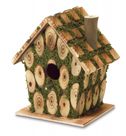 57070161 Knotty Wood Birdhouse