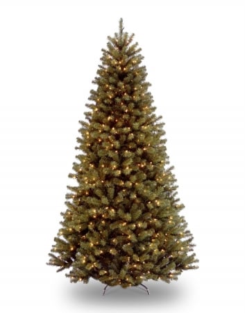 National Tree Nrv7-500-90 North Valley Spruce Hinged Tree, 9 Ft.