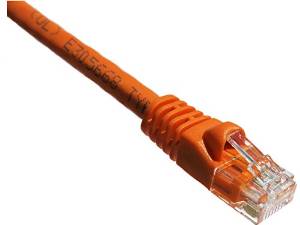 Axiom Memory Solutionlc Axiom 15ft Cat5e 350mhz Patch Cable Molded Boot - orange Axiom Memory Solutionlc Axiom 15ft Cat5e 350mhz Patch Cable Molded Boot - orange