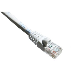 Axiom Memory Solutionlc Axiom 50ft Cat5e 350mhz Patch Cable Molded Boot - white Axiom Memory Solutionlc Axiom 50ft Cat5e 350mhz Patch Cable Molded Boot - white