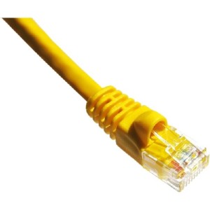 Axiom Memory Solutionlc Axiom 75ft Cat5e 350mhz Patch Cable Molded Boot - yellow Axiom Memory Solutionlc Axiom 75ft Cat5e 350mhz Patch Cable Molded Boot - yellow