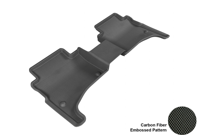 PORSCHE CAYENNE/ VOLKSWAGEN TOUAREG 2003-2010 KAGU BLACK R2 Floor Mat PORSCHE CAYENNE/ VOLKSWAGEN TOUAREG 2003-2010 KAGU BLACK R2 Floor Mat