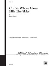 Alfred 00-Vg556 Christ Whose Glory Fills The-Satb Book Alfred 00-Vg556 Christ Whose Glory Fills The-Satb Book