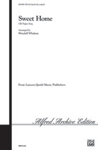 Alfred 00-Lg51869 Sweet Home-Satb Book Alfred 00-Lg51869 Sweet Home-Satb Book