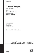 Alfred 00-11467 Lenten Prayer-Satb Book Alfred 00-11467 Lenten Prayer-Satb Book