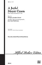 Alfred 00-16055 Joyful Mozart Canon-Satb Book Alfred 00-16055 Joyful Mozart Canon-Satb Book