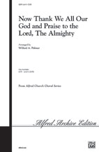 Alfred 00-6379 Now Thank We All Our God-Ssatb Book Alfred 00-6379 Now Thank We All Our God-Ssatb Book