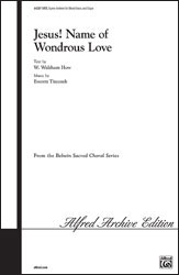 Alfred 00-64207 Jesus Name Of Wondrous-Satb W-Org Book Alfred 00-64207 Jesus Name Of Wondrous-Satb W-Org Book