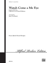 Alfred 00-7108 Watah Come A Me Eye -2-Pt Book Alfred 00-7108 Watah Come A Me Eye -2-Pt Book