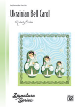 Alfred 00-42278 Ukranian Bell Carol E Int-Pno Sol Book Alfred 00-42278 Ukranian Bell Carol E Int-Pno Sol Book