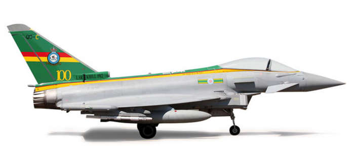 1-200 Scale Military He555562 Raf Eurofighter Typhoon 1-200 Fgr.4 No 3sqn