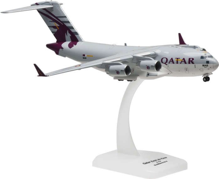 Hogan Wings 1-200 Commercial Models Hg7075 Hogan Qatar Emiri Air Force C-17 1-200 Special Livery