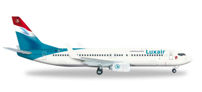 200 Scale Commercial-private Luxair 737-800 1-200
