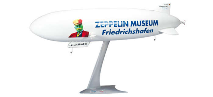 200 Scale Commercial-private He555937 Zeppelin Museum Zeppelin Nt 1-200