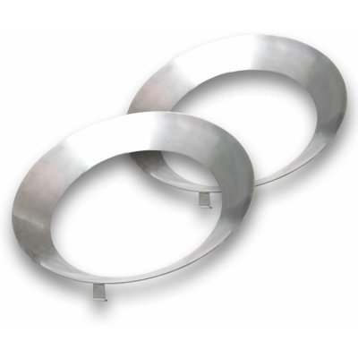 Autfrheadtrim Chrome Trim Ring For Frenched Headlight Kitpair