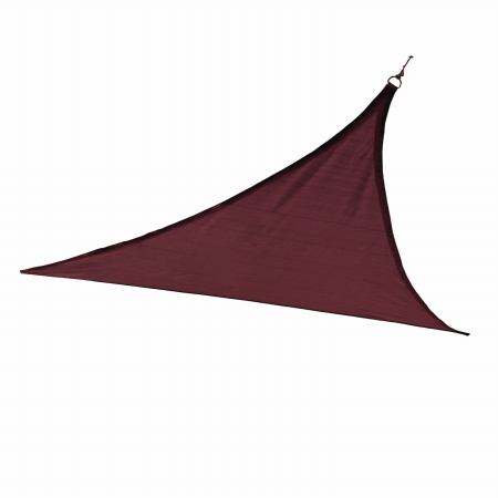 16 Ft. - 4,9 M Triangle Shade Sail - Terracotta 230 Gsm